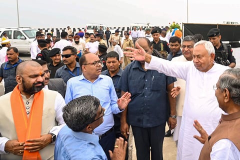 JP Ganga Pathway inauguration in Patna